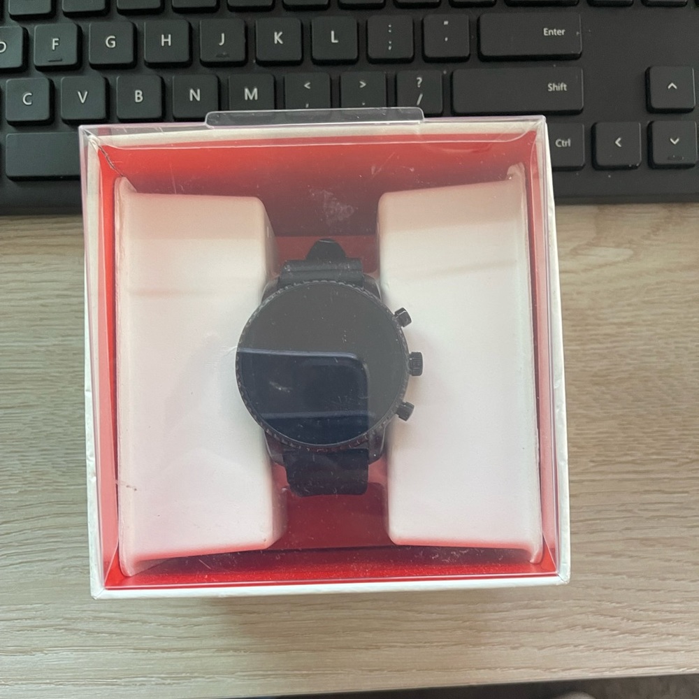 Fossil Gen 4 Explorist HR 45mm Smartwatch Black